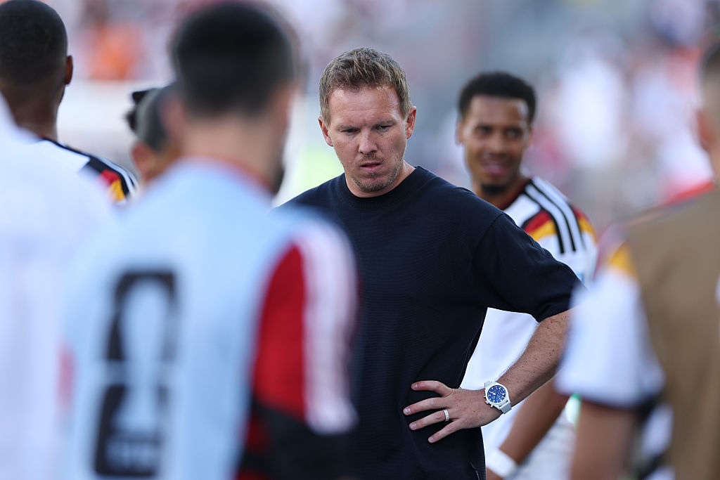 Germany head coach Julian Nagelsmann