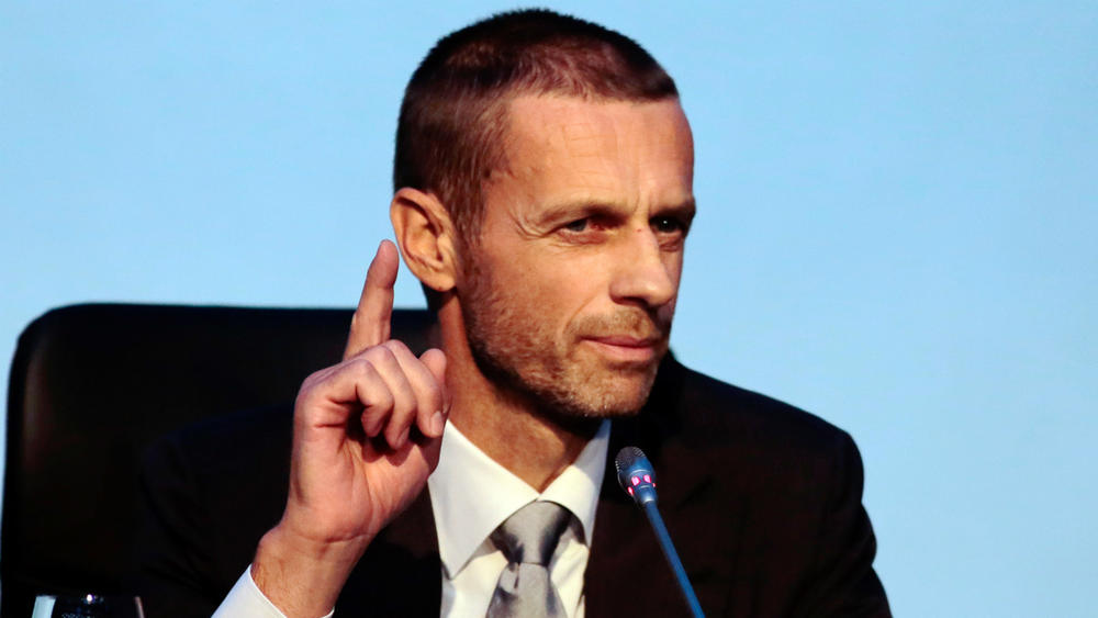 UEFA president Aleksander Ceferin